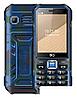 Кнопочный телефон BQ-Mobile BQ-2824 Tank T (синий)