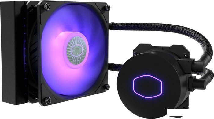 Кулер для процессора Cooler Master MasterLiquid ML120L V2 RGB MLW-D12M-A18PC-R2, фото 2