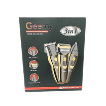 Бритва-триммер Geemy GM-595 3 в 1 (Бритва, машинка, триммер), фото 2