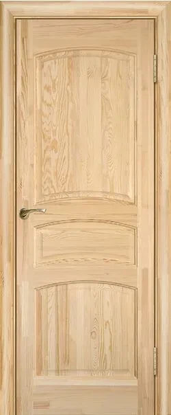 Двери массив сосны Модель №16 ДГ Без отделки - фото 1 - id-p178641787