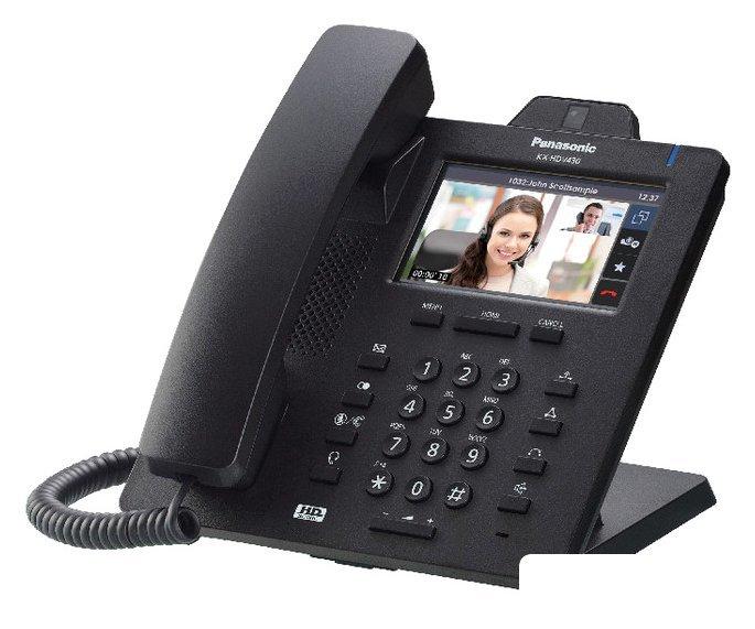 Телефонный аппарат Panasonic KX-HDV430RUB
