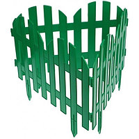 65022 Забор декоративный "Романтика", 28*300см, зеленый, Palisad