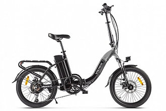 Электровелосипед Volteco Flex  (черно-серый)