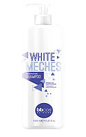 BBcos Шампунь для волос после обесцвечивания White Meches, 1000 мл