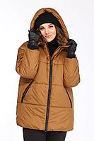 Женская зимняя коричневая куртка Lady Secret 7283 карамель 48р.