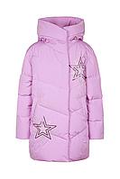Детская для девочек зимняя куртка Bell Bimbo 193010 сиреневый 104-56р.