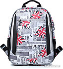 Школьный рюкзак Galanteya 1618 1с853к45 (светло-серый/черный), фото 2