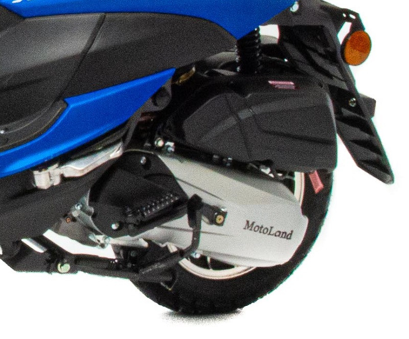 Скутер Motoland FC 150 (WY150) серый (2022г.) - фото 3 - id-p178661246