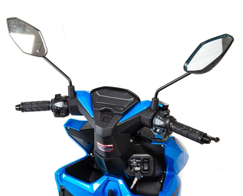 Скутер Motoland VR 150 (WY150) синий 2022г. - фото 2 - id-p178661247