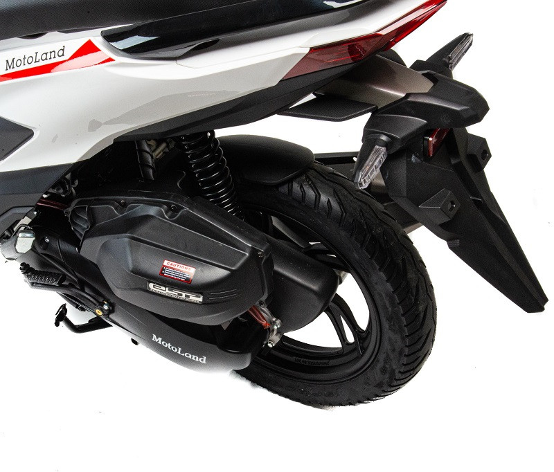 Скутер Motoland VR 150 (WY150) белый 2022 г. - фото 6 - id-p178661248