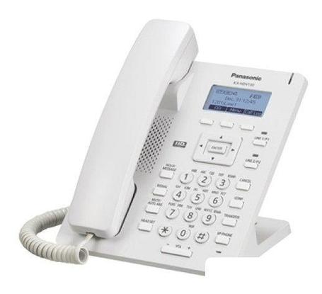 Телефонный аппарат Panasonic KX-HDV130RUW (белый), фото 2