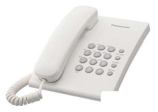 Проводной телефон Panasonic KX-TS2350RUW (белый), фото 2