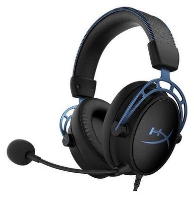 Наушники HyperX Cloud Alpha S (черный/синий), фото 2