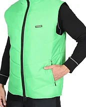 Жилет СИРИУС-АЛЫЙ утепленный салатовый, фото 3