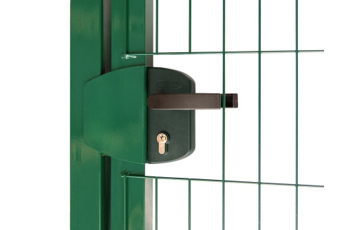 Калитка Medium New Lock 1,53х1 RAL 6005 - фото 5 - id-p178664753