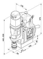 Магнитный сверлильный станок BDS Maschinen MAB-485 SB, фото 6