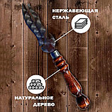 Нож-вилка для снятия мяса барбекю (мультитул для гриля), фото 6