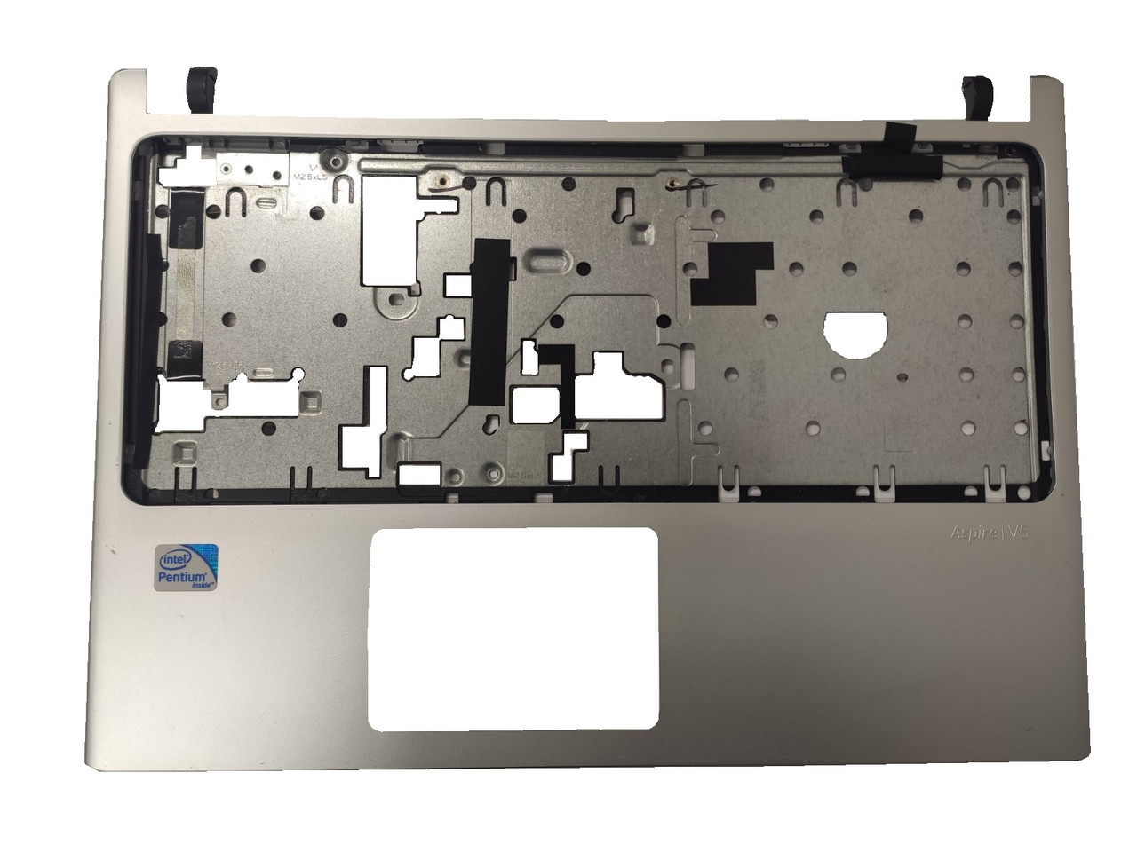 Верхняя часть корпуса (Palmrest) Acer Aspire V5-431 без клавиатуры, серебристый - фото 1 - id-p167014855