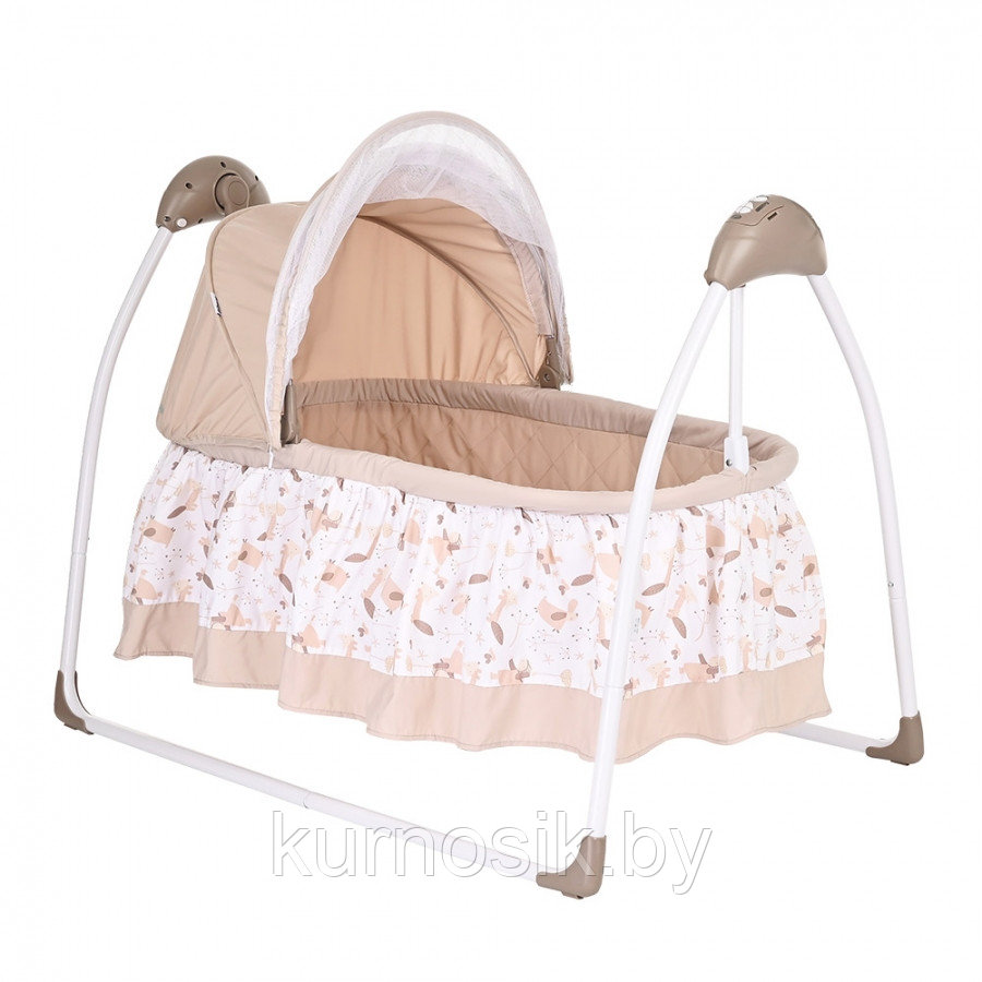 Электрокачели - колыбель Pituso Camellia Beige Fox/Лисичка бежевый - фото 1 - id-p178674427