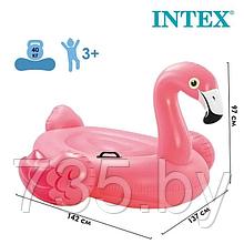 Игрушка для плавания "Розовый фламинго", 142 х 137 х 97 см, 57558NP INTEX