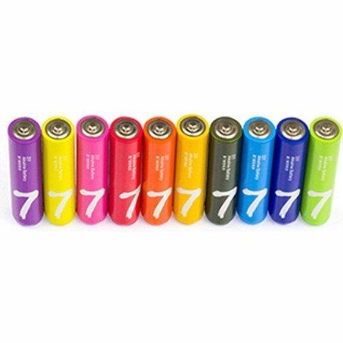 Батарейки алкалиновые Mi ZMI Rainbow ZI7 типа AAА LR03, 10 шт. - фото 1 - id-p178679500