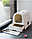 Туалет для кошек CAT LITTER BOX Белый, фото 6