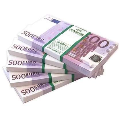 Деньги для выкупа - евро 500