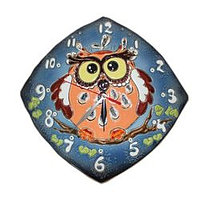 Сувенир часы совушка, 27*27 см. арт. нвп-21307