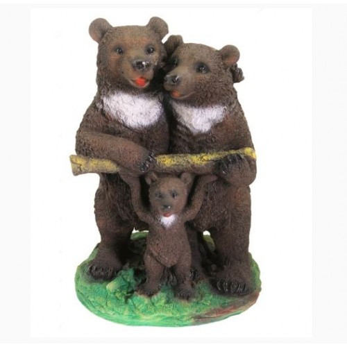 Фигура садовая три медведя 42х32 см.,арт.сф-1300 - фото 1 - id-p176376232