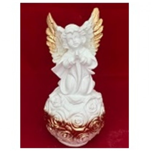 Статуэтка ангел крылатик на шаре зол, 28 см, арт.нсх-5 - фото 1 - id-p174139423