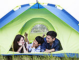 Многофункциональная Автоматическая палатка Early Wind 3 people Blue/Green 235*225*135cm (HW010401), фото 2