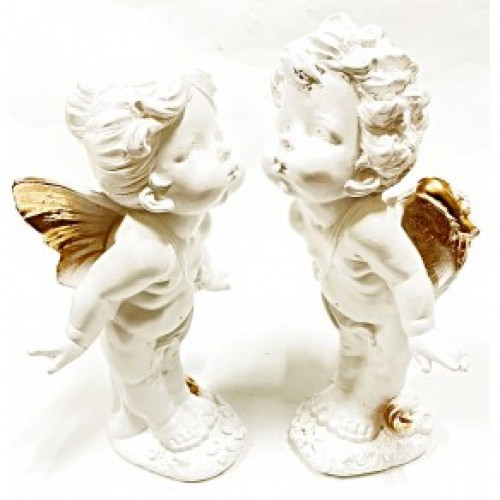 Статуэтка ангел пара поцелуйчики зол, арт.нсх-37 - фото 1 - id-p170629239