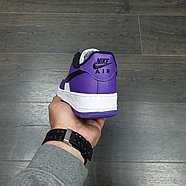 Кроссовки Wmns Nike Air Force 1 '07 3 Purple White Black, фото 3