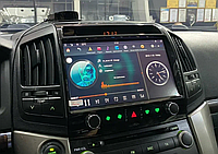 Штатная магнитола в стиле Toyota Land Cruiser 200 2007-2015 (для низких комплектаций) Android 10