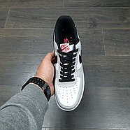 Кроссовки Nike Air Force 1 '07 3 Gray White Black, фото 3
