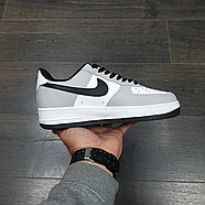 Кроссовки Nike Air Force 1 '07 3 Gray White Black, фото 2