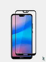 Защитное стекло "Полное покрытие" Huawei P20 Lite Черное