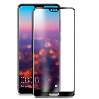 Защитное стекло "Полное покрытие" Huawei P20 Черное