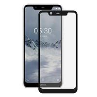 Защитное стекло "Полное покрытие" Nokia 5.4 Черное