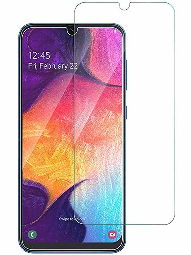 Защитное стекло "Полное покрытие" Samsung A40 Full Glue Original Glass 9D 0,3 мм (желтая подложка) - фото 1 - id-p178697717