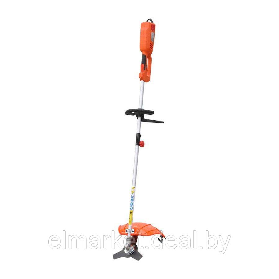Мотокоса (триммер) Skiper TE-7000-1 (1,3кВт, ремень, 3Т нож , полуавт. головка) оранжевый - фото 1 - id-p178699764