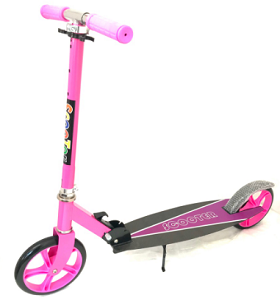 Самокат двухколесный Scooter C22 V фиолетовый,, нагрузка до 100 кг си