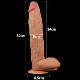 Фаллоимитатор реалистичный с присоской Legendary king-sized Realistic Dildo 30 см, фото 3