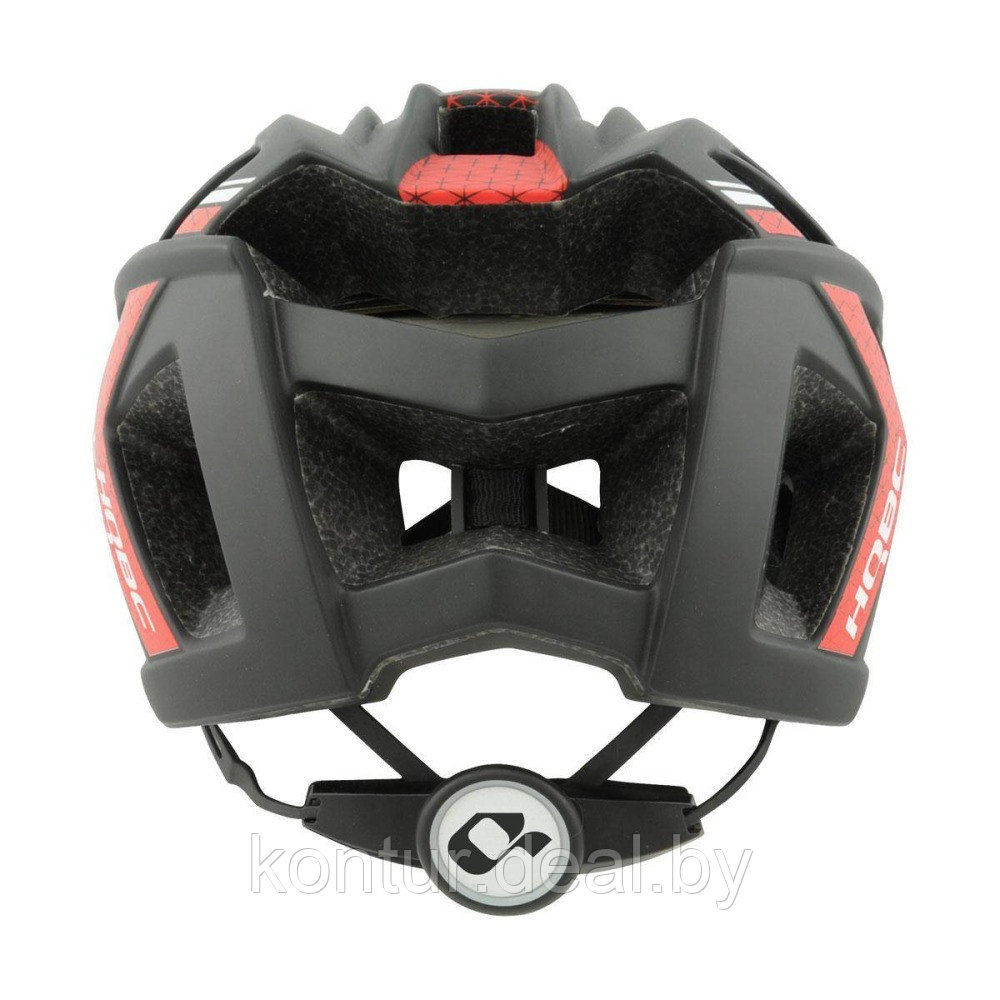 Шлем HQBC, DIRTZ, черный/красный матовый, р-р 52-58 - фото 3 - id-p178709021