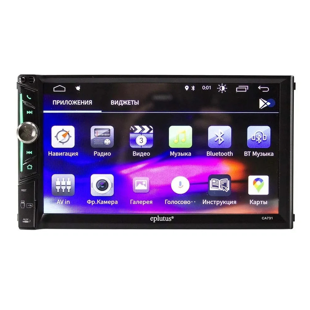 Автомагнитола 2Din Eplutus CA731 Android (WiFi,Bluetooth,GPS,USB,TF,FM,AUX) - фото 1 - id-p163314502