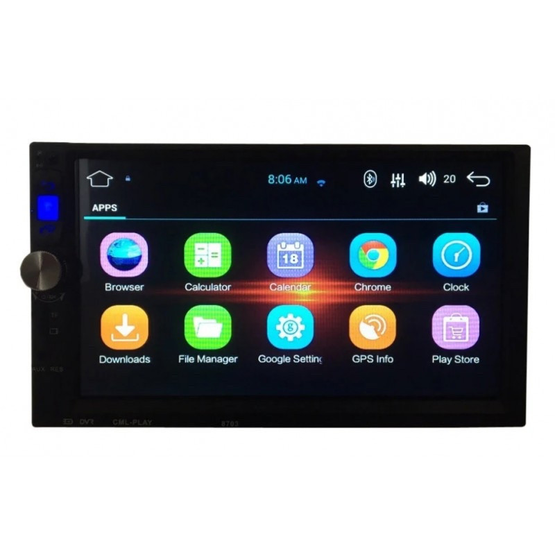 Автомагнитола 2Din XPX 7055B Android (WiFi,Bluetooth,GPS,USB,TF,FM,AUX) - фото 1 - id-p163087870