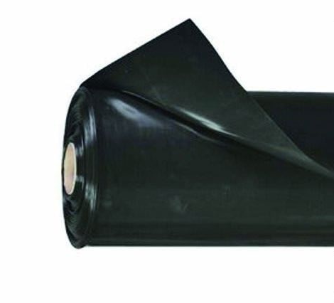 Пленка ПВХ Ergis 0,5 мм., шир. 6 м., черная, цена кв.м.