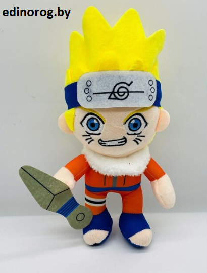 Мягкая игрушка Наруто Naruto - Наруто с Кунай - фото 1 - id-p178711288