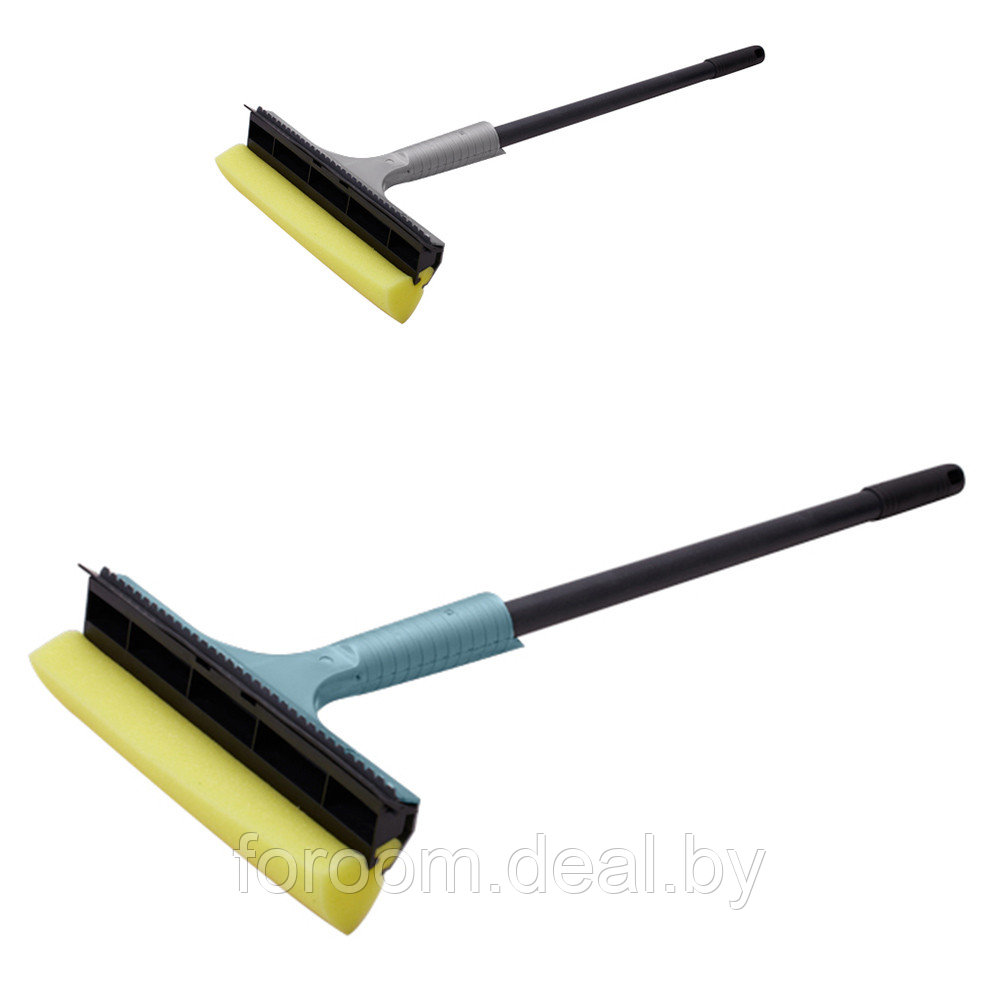 Щётка для мытья окон с водосгоном и длинной ручкой Plastic Republic Quadra Line SV3869 - фото 1 - id-p178713810