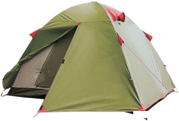 Кемпинговая палатка TRAMP Lite Tourist 3 (зеленый), фото 2